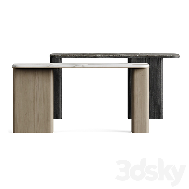 LuxLucia Casa ROSIE Console Table 3DS Max Model - thumbnail 5