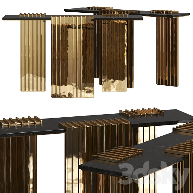 Luxxu Vertigo Console Table 3DSMax File - thumbnail 1