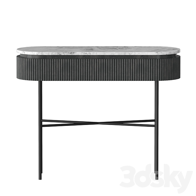 Marble Console 3DS Max Model - thumbnail 3