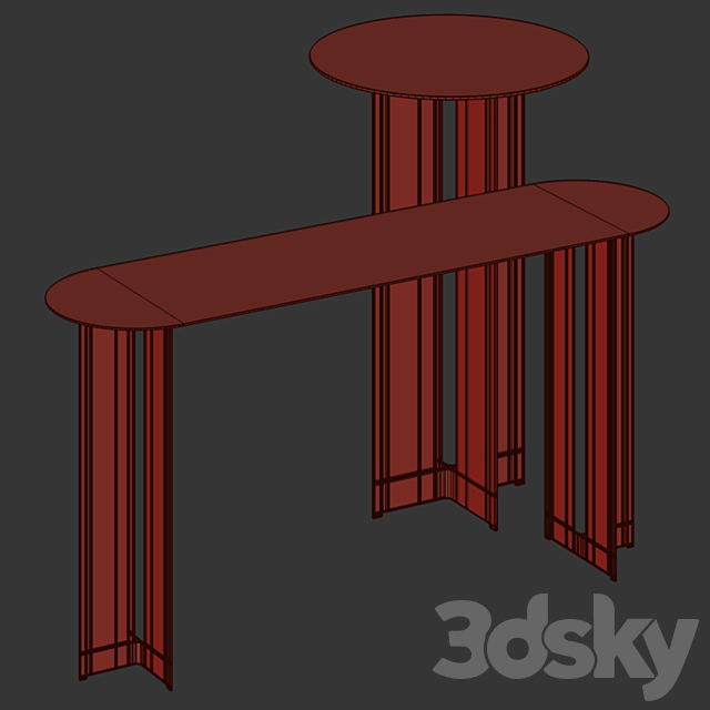 Mer console 3DS Max Model - thumbnail 2