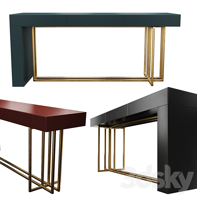 Meridiani Quincy Console table 3DSMax File - thumbnail 2