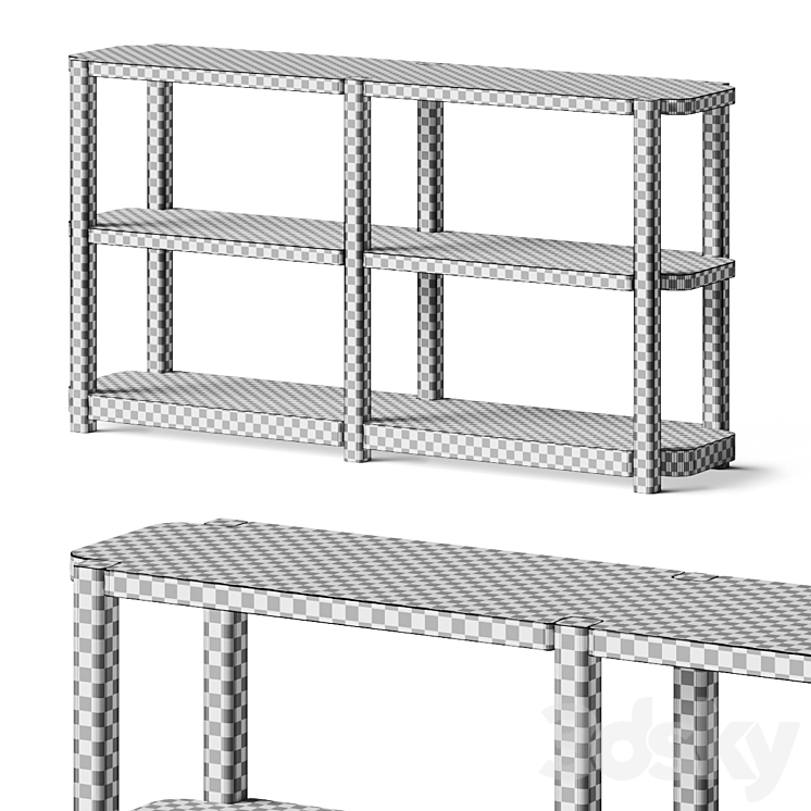 Miniforms Palinfrasca Console 3DS Max - thumbnail 2