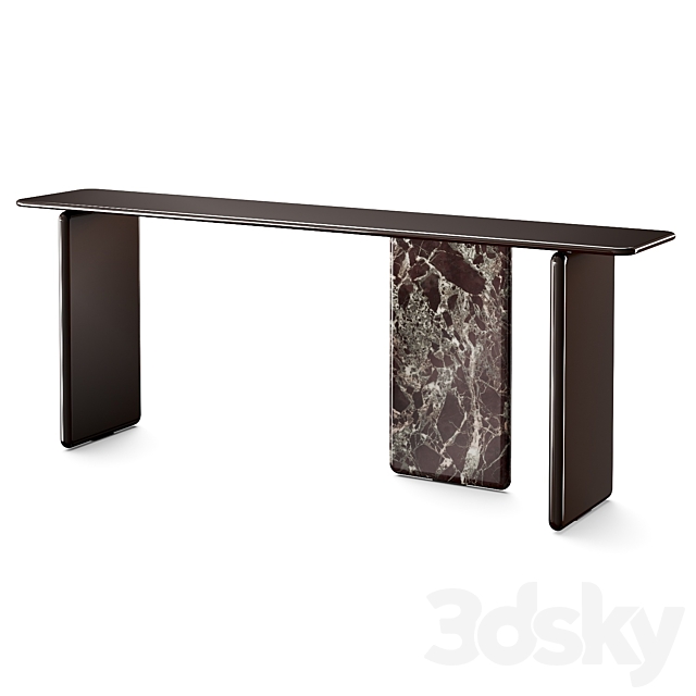 Minotti Drake Console Tables 3ds Max - thumbnail 2