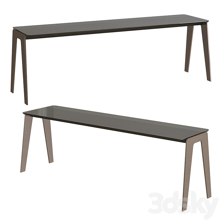 Minotti Kirk – console table 3DS Max - thumbnail 1