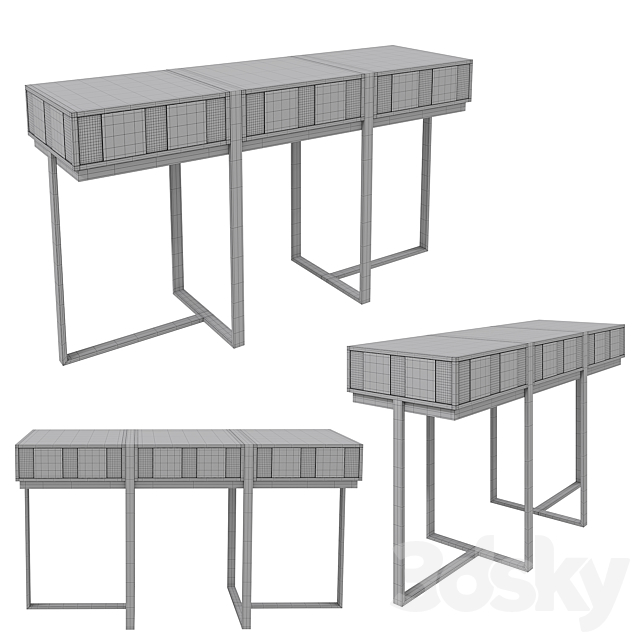 Mondrian Console 3DSMax File - thumbnail 2