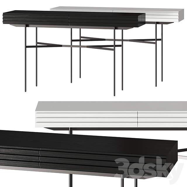 More Harri Console Tables 3ds Max - thumbnail 1