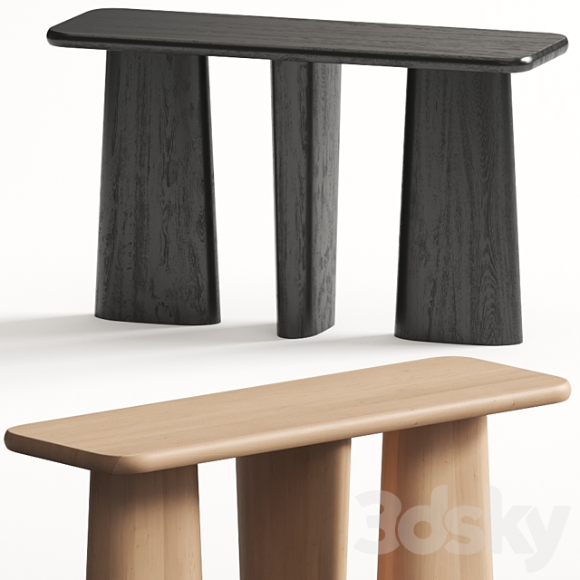 Nera Console Table – Lulu and Georgia 3ds Max - thumbnail 1