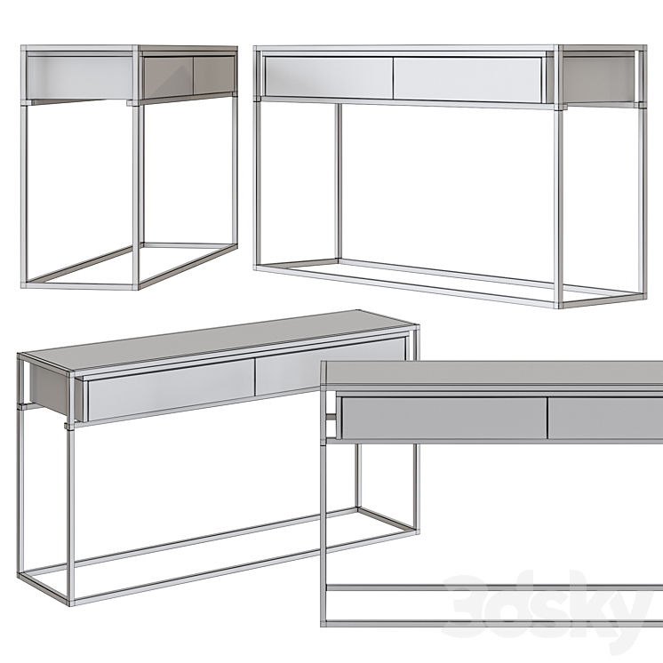 NV Gallery Devon Console 3DS Max - thumbnail 2