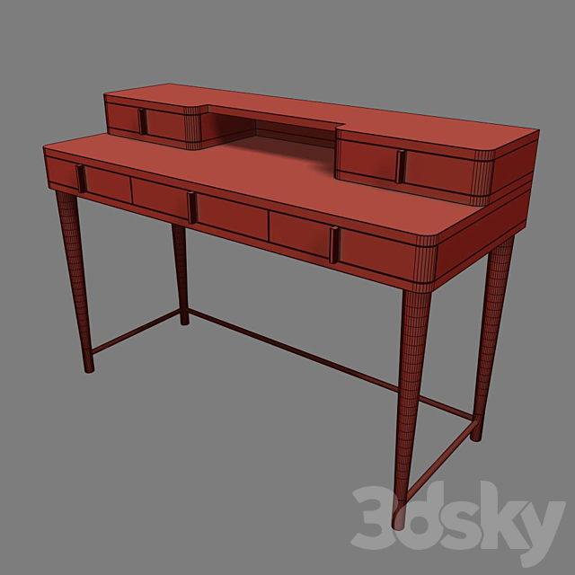 Oasis Group Dama Writing Desk 3ds Max - thumbnail 3