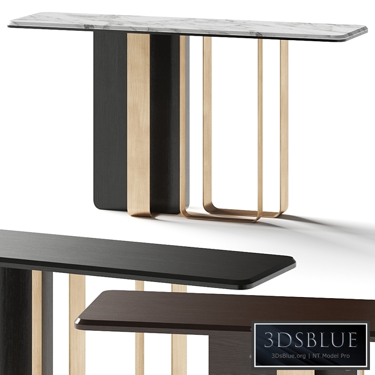 Oasis Group Saint-Germain Console Table 3DS Max - thumbnail 3