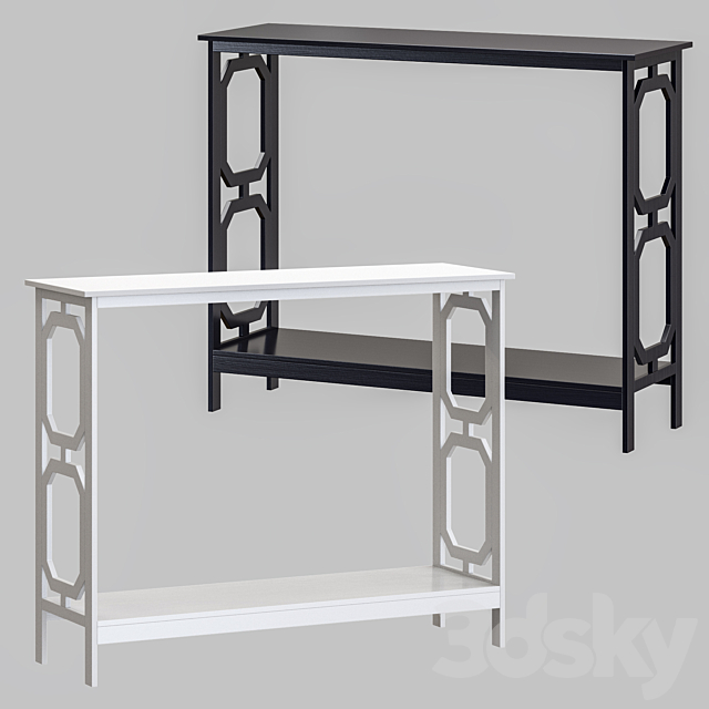 Omega console table 3ds Max - thumbnail 1