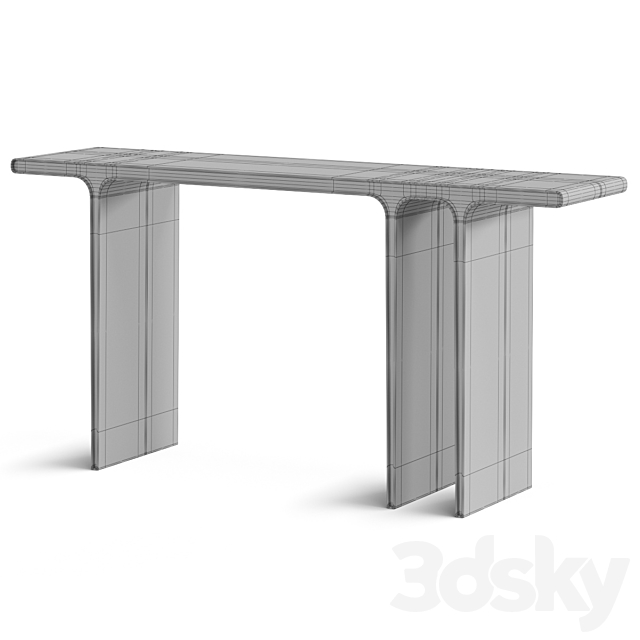 Paolo Castelli Selima Console Table 3ds Max - thumbnail 3