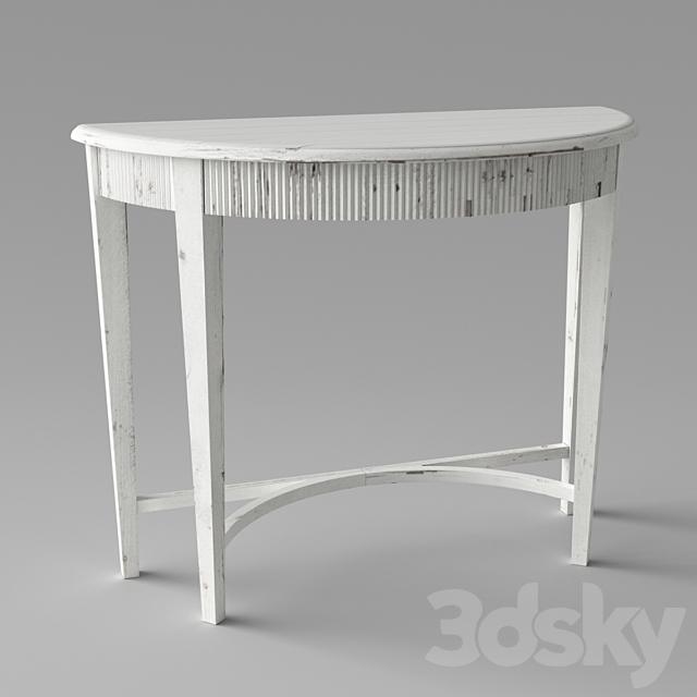 Parisio Demilune Console Table by Uttermost 3DSMax File - thumbnail 1