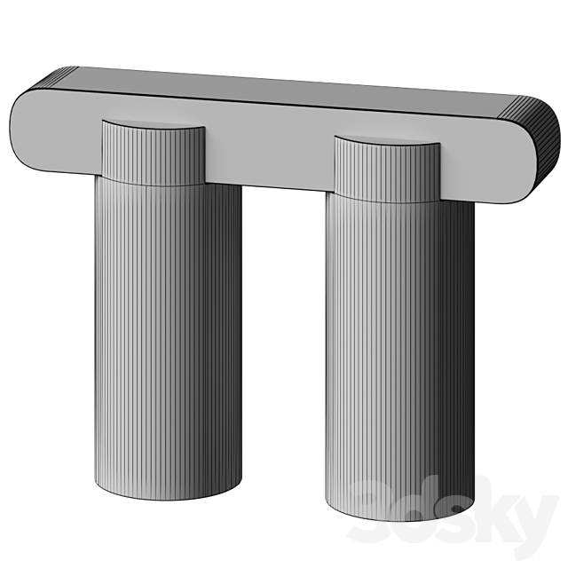 Pillar console – Future collective 3DS Max Model - thumbnail 3