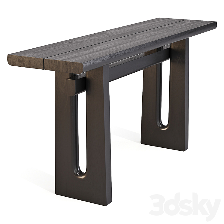 Poliform: Nara – Console Table 3DS Max - thumbnail 2