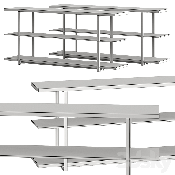 Porada Modus Console 3DS Max - thumbnail 2