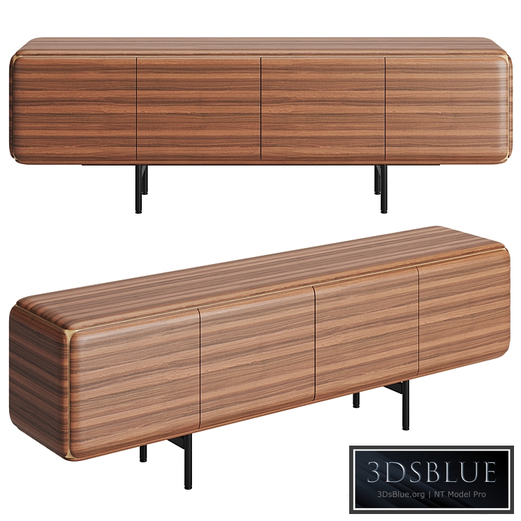 Porada Pebble Sideboard 3DS Max - thumbnail 3