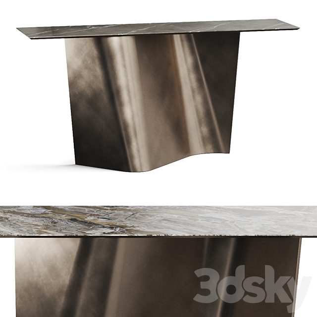 Reflex Esse Console Tables 3ds Max - thumbnail 1