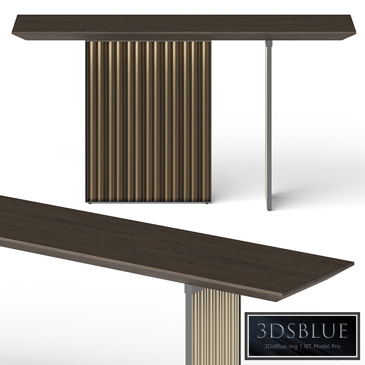 Reflex Monolite Console Table 3DS Max - thumbnail 3