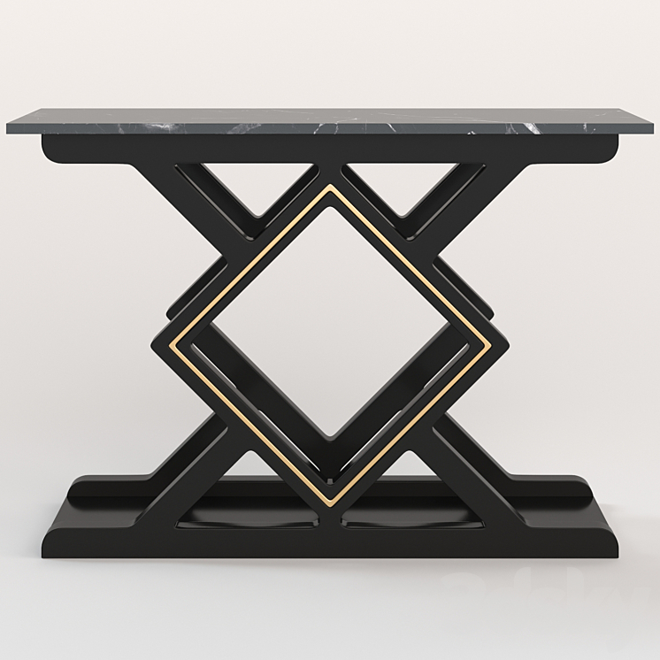 Ricado ambicioni console table 3DS Max - thumbnail 2