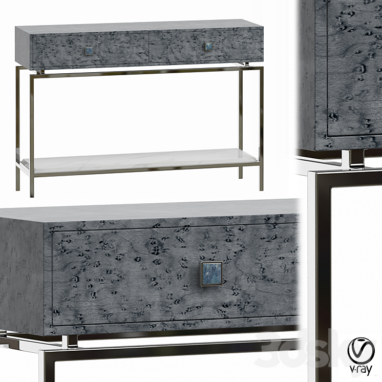 Room Console  Table by My Imagination Lab 3DS Max - thumbnail 1