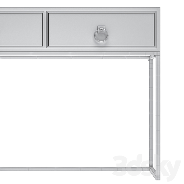 Rosenda console table 3DS Max Model - thumbnail 5