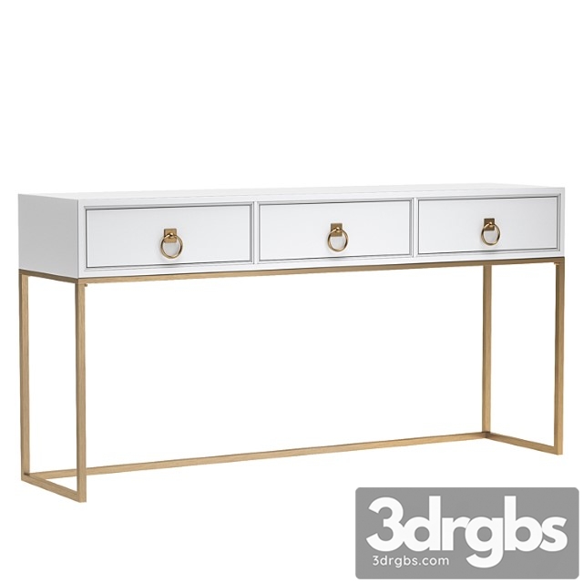 Rosenda Console Table 3dsmax Download - thumbnail 1