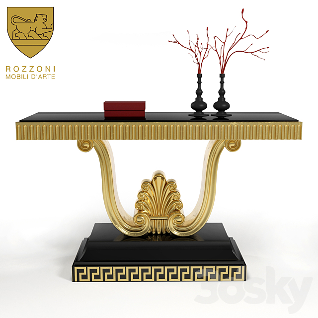 Rozzoni_S100 Console 3ds Max - thumbnail 1