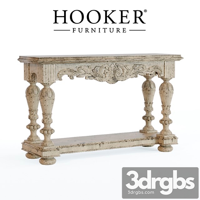 Sanctuary console table 2 3dsmax Download - thumbnail 1