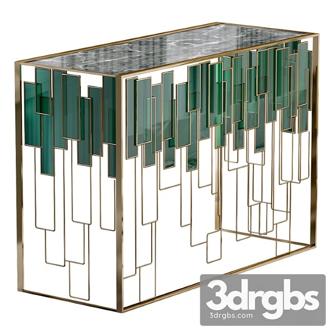 Skyline console table 2 3dsmax Download - thumbnail 1