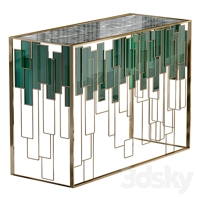 Skyline console table 3DSMax File - thumbnail 1