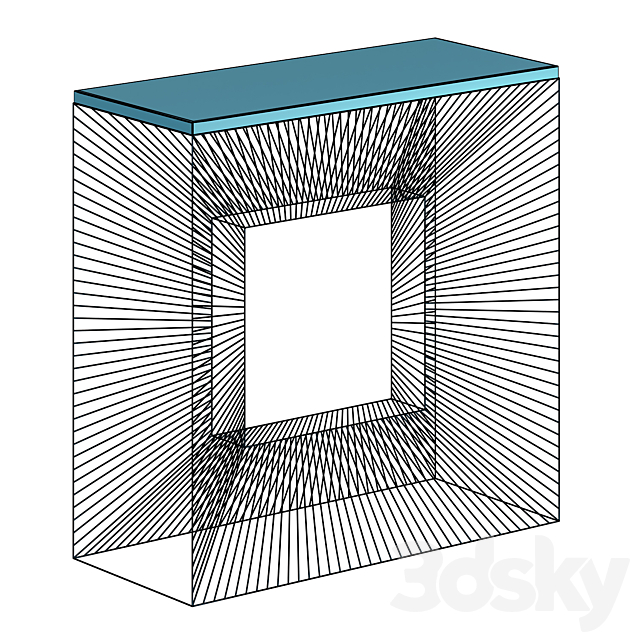 Stig square console 3DSMax File - thumbnail 3