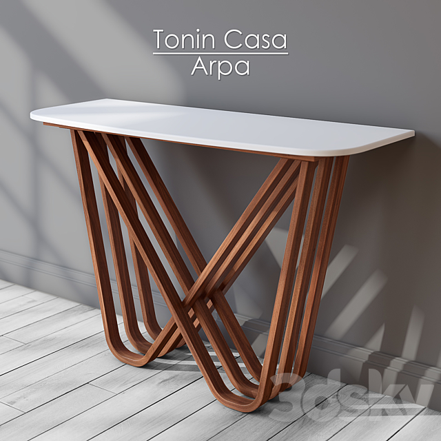 Table Tonin Casa Arpa 3ds Max - thumbnail 1