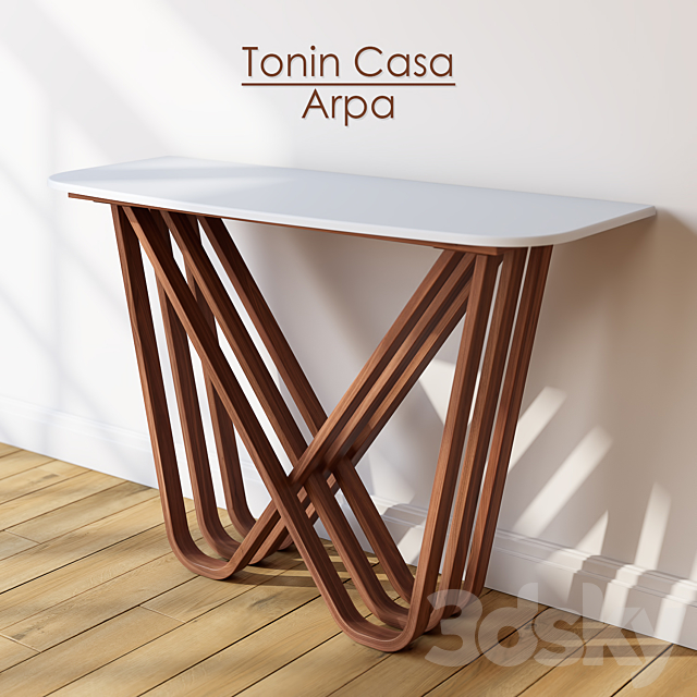 Table Tonin Casa Arpa 3ds Max - thumbnail 2