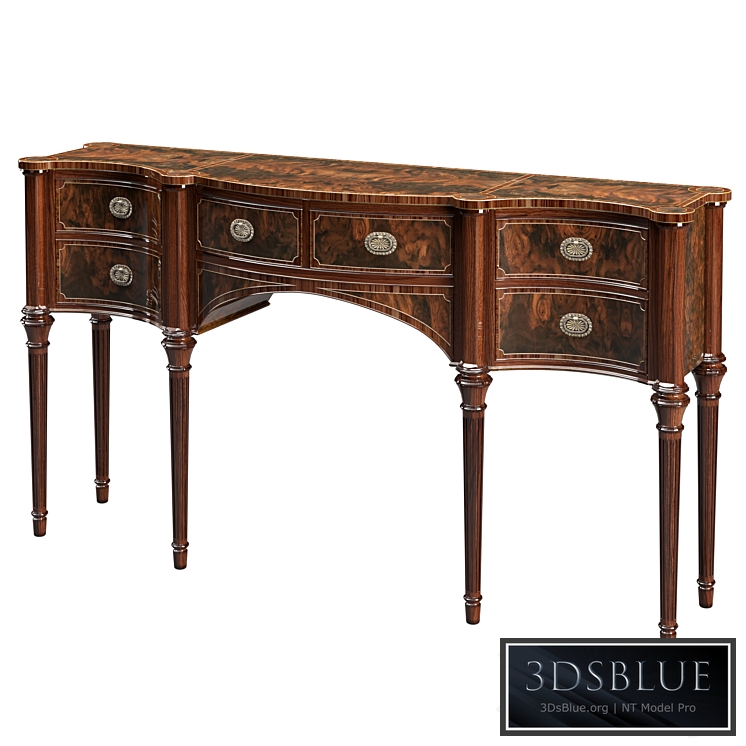 Theodore Alexander Stanhope Row sideboard 3DS Max - thumbnail 3