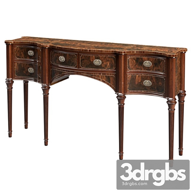 Theodore Alexander Stanhope Row Sideboard 3dsmax Download - thumbnail 1