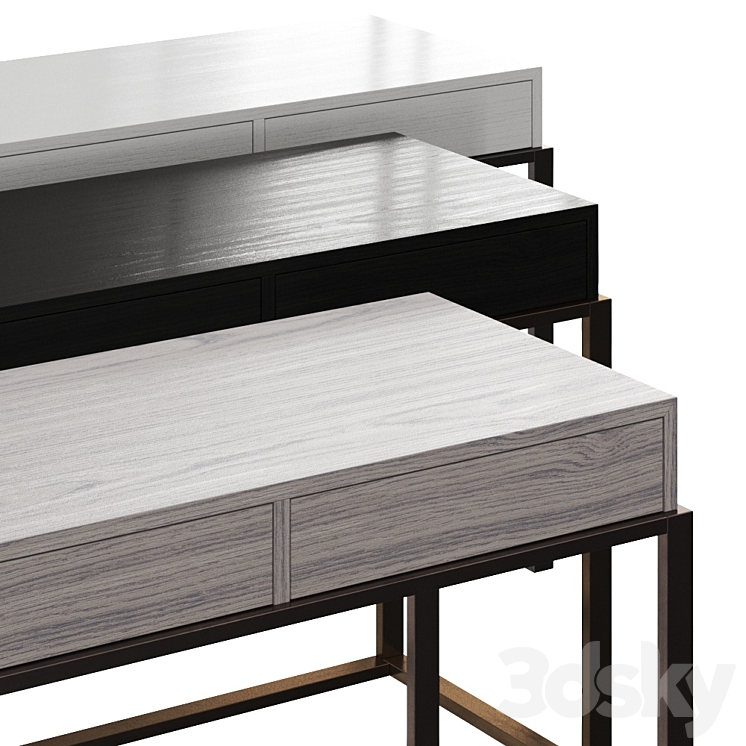 Van Rossum Nota Bene Console Tables 3DS Max - thumbnail 2