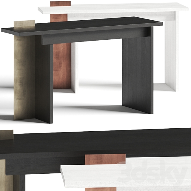 Van Rossum Stijl Console Table 3DSMax File - thumbnail 1