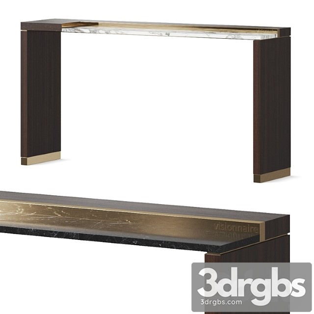 Visionnaire barbican console table - thumbnail 1