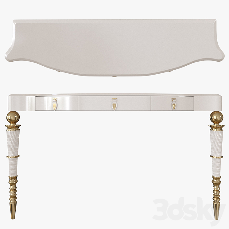 Vissionnaire VERSAILLES CONSOLE 3DS Max - thumbnail 1