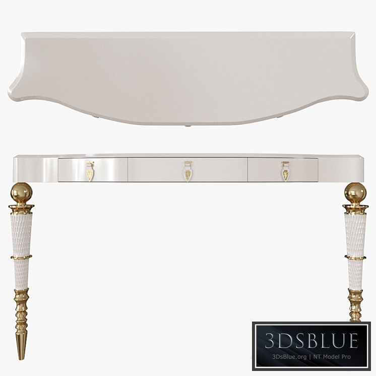 Vissionnaire VERSAILLES CONSOLE 3DS Max - thumbnail 3