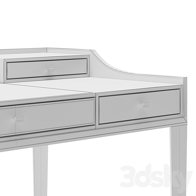 ALEXANDRA Dressing table 3DS Max Model - thumbnail 3