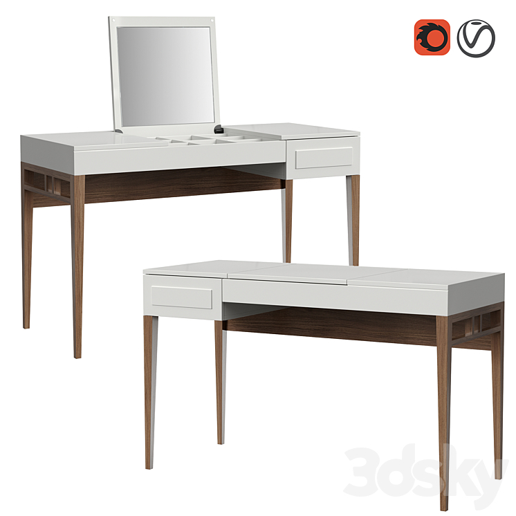 Angel Cerda dressing table CP1709DK 3DS Max - thumbnail 1