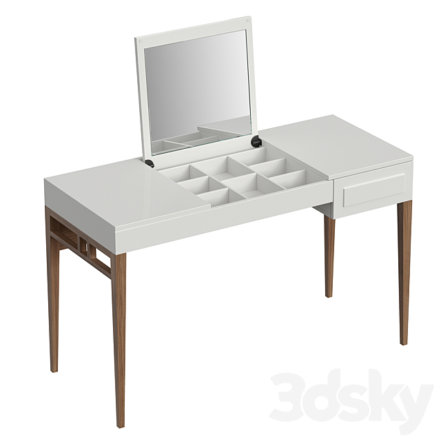 Angel Cerda dressing table CP1709DK 3DSMax File - thumbnail 3