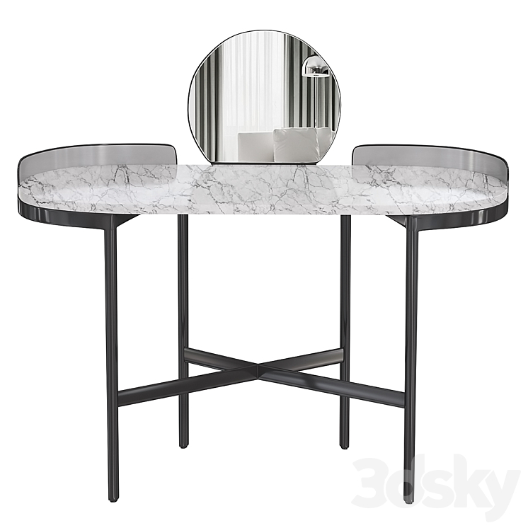 Asia dressing table by bonaldo 3DS Max Model - thumbnail 2