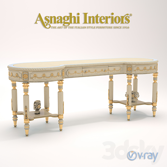 Asnaghi_Tualetnyy_stol 3ds Max - thumbnail 1