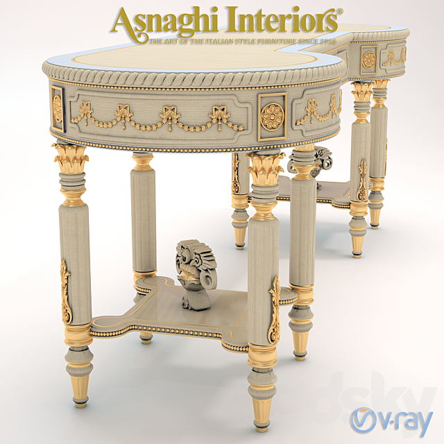 Asnaghi_Tualetnyy_stol 3ds Max - thumbnail 2