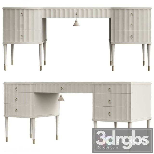 Barbara Barry Ladys Desk 3dsmax Download - thumbnail 1