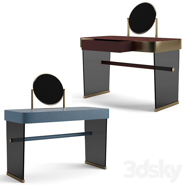 Baxter Hazel Dresser Table 3DS Max Model - 3ds Max Files