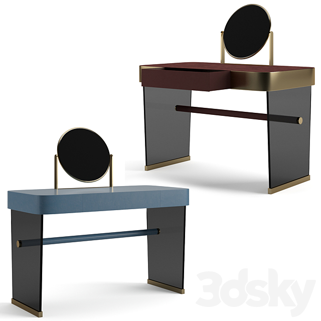 Baxter Hazel dresser table 3DSMax File - thumbnail 2